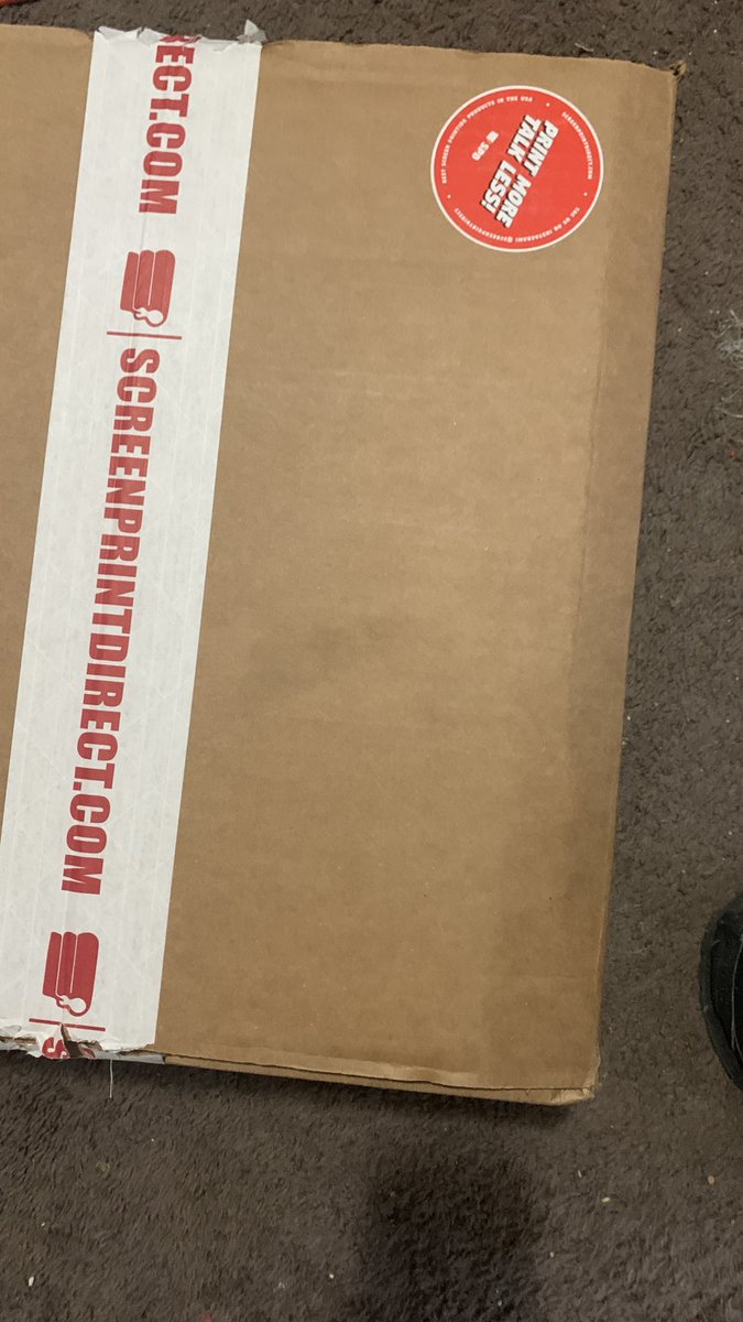 iOWAScreenPrint's tweet photo. Check out my package 📦 #iowa 

#iam #iowasmallbusiness 

iPrint more &amp; talk less = real rebels put iT in print! #bearebel 🦁 #yah 

#screenprint #screenprintsupplys #ecotex y’all’z https://t.co/6LTApa1VIq