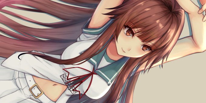 ついでに改二記念に描いたこれもポイー
#球磨進水日 