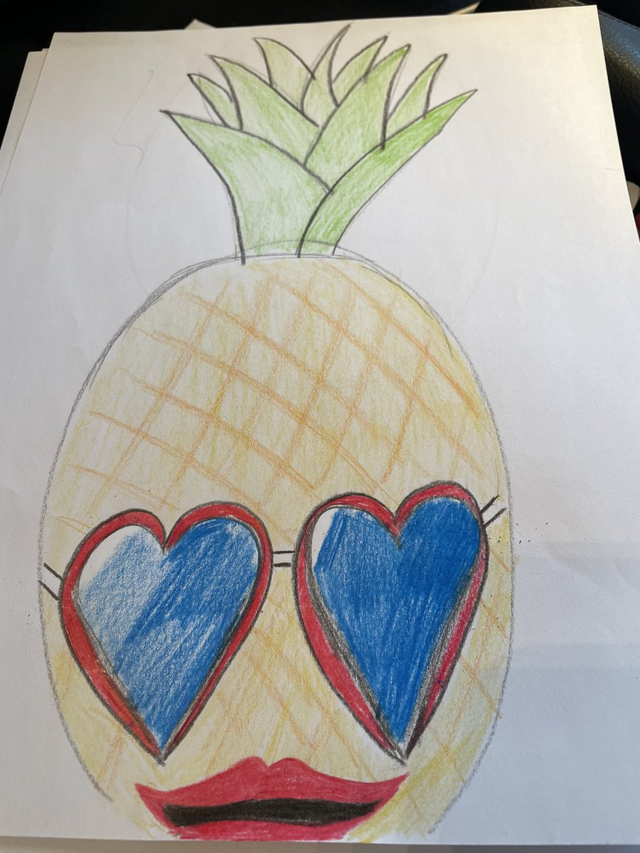 This is Ms Mattina’s attempt at the cool summer pineapple. Campers gave such positive feedback! <a href="/ClaraHowitt/">Dr. Clara Howitt</a> <a href="/gecdsbpro/">GECDSB PR</a> @MikeWil03652704 <a href="/DarinTeach/">Darin Carroll</a> #GECDSBSLP2021