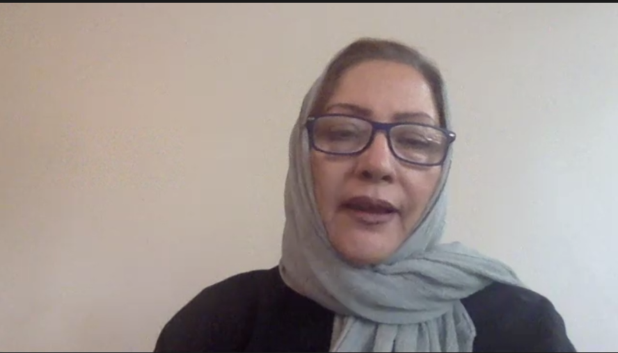 anita_bhatia1's tweet photo. Peacebuilding is about encouraging people to talk, but not everyone in the 🌏 has the privilege to speak up freely. @RidaAltubuly raises her voice for all the women peacebuilders in Libya who are attacked, intimidated and killed every day for their courage. #HLPF event on #WPS https://t.co/GK1T8A9h8p