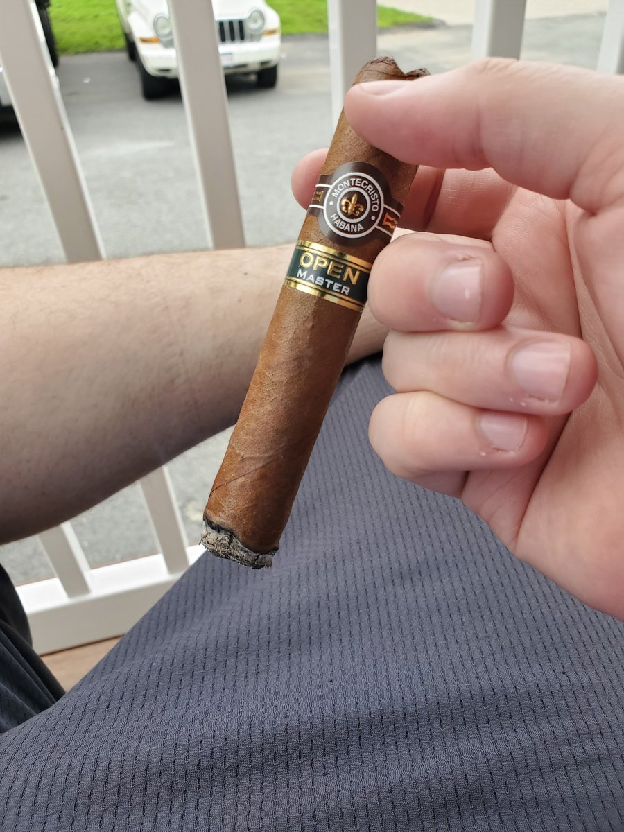 Enjoying a good one before the storm!