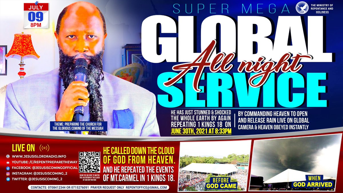 INTERCONTINENTAL NEWS (@george03263160) on Twitter photo Infallible Biblical evidence depicts that the prophet who was prophecied in the Book of Malachi is already on Earth.The latest news indicate that He shall be addressing all the nations of the earth Tonight ,in a global telecast <a href="/intercon/">InterCon Group</a> religious news#FactsAboutEternity Infallible Biblical evidence depicts that the prophet who was prophecied in the Book of Malachi is already on Earth.The latest news indicate that He shall be addressing all the nations of the earth Tonight ,in a global telecast <a href="/intercon/">InterCon Group</a> religious news#FactsAboutEternity
