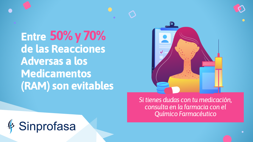 SinprofasaChile's tweet photo. Sabías qué... la mayoría de las reacciones adversas a los medicamentos se pueden evitar. En las farmacias las y los Químicos  Farmacéuticos pueden ayudarte si tienes dudas. 
#LosFarmacéuticosSonImportantes 💊 https://t.co/8qCQrSxXVS