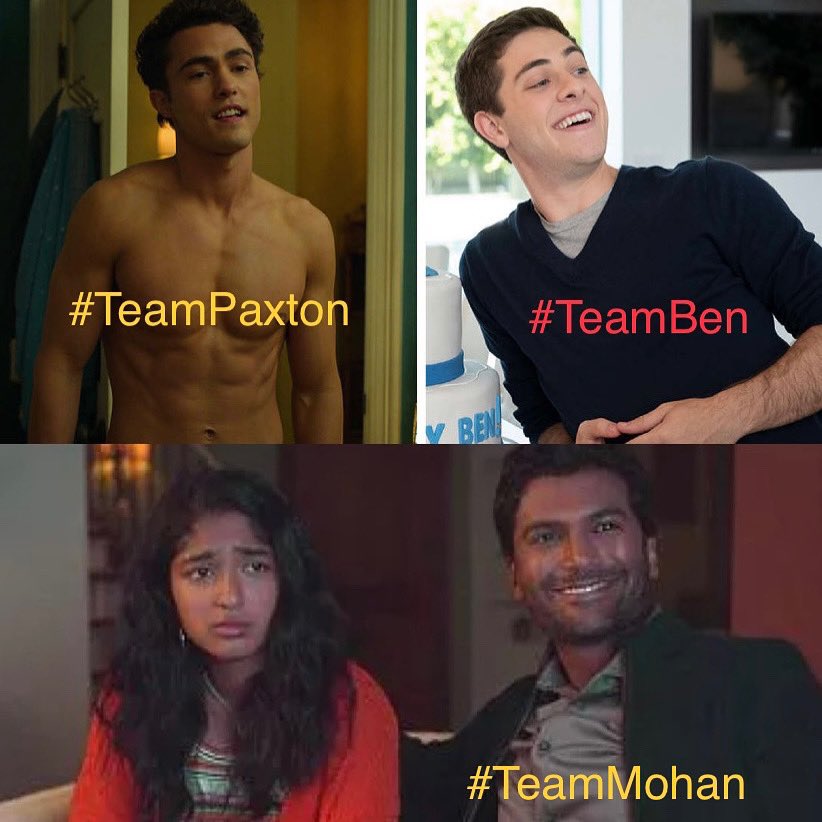 shahreenhossain's tweet photo. Still debating between #teampaxton and #teamben? No way…it’s always been #teammohan for me! #NeverHaveIEver @mindykaling @RichaMoorjani @PoornaJags @ramakrishnannn @Sendhil_Rama https://t.co/dUmBz0P1H6