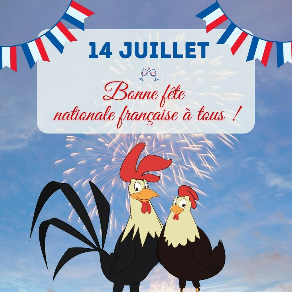 🇫🇷 Bonne fête nationale française à toutes et tous !
Cette année, notre Jour de France sera différé, l'équipe vous prépare de belles choses pour la rentrée !
🇩🇪 Wir wünschen allen einen schönen französischen Nationalfeiertag!
In diesem Jahr wird unser Jo… instagr.am/p/CRUBnAKID6H/