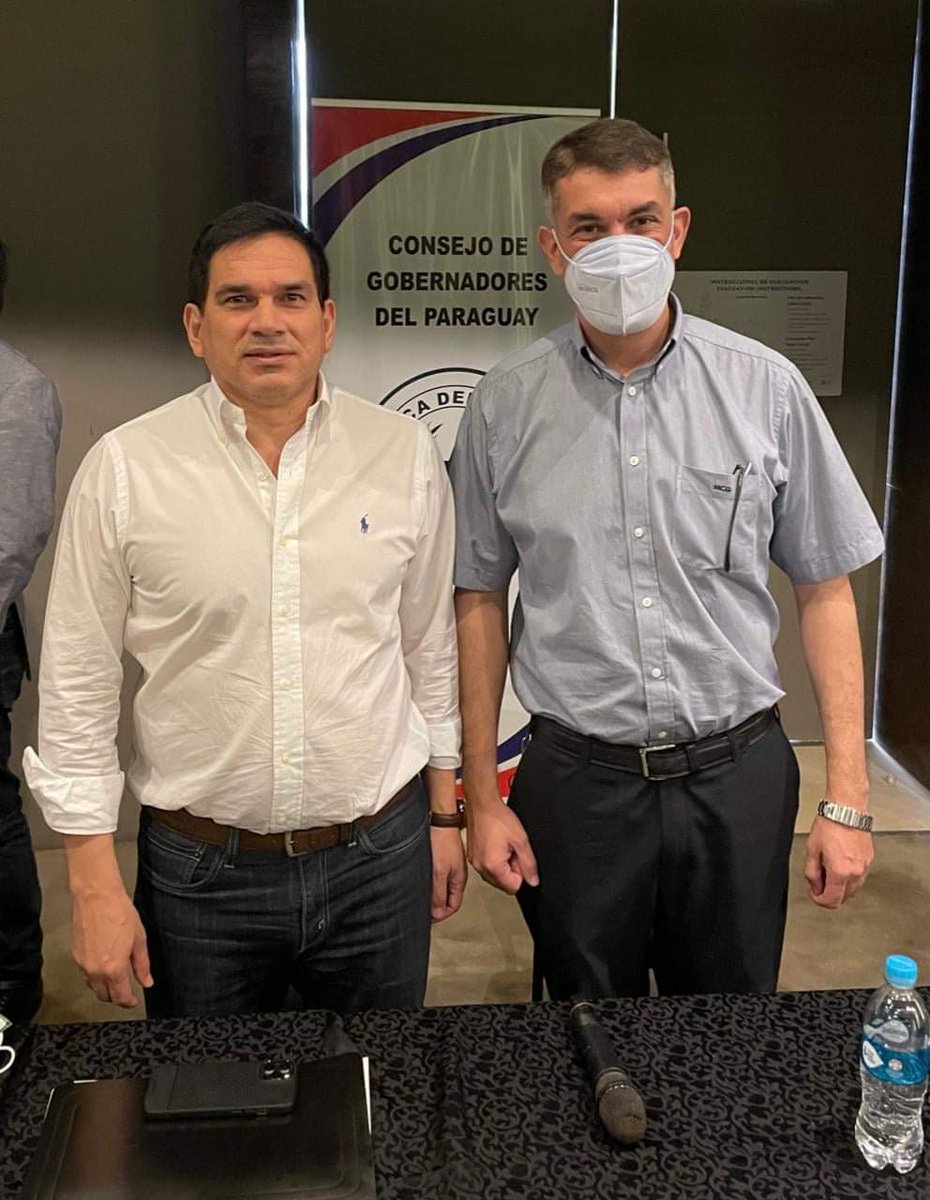 AmambayDe's tweet photo. Consejo de Gobernadores del Paraguay - Nueva mesa directiva.
𝐉𝐮𝐚𝐧 𝐂𝐚𝐫𝐥𝐨𝐬 𝐁𝐚𝐫𝐮𝐣𝐚 -𝗣𝗿𝗲𝘀𝗶𝗱𝗲𝗻𝘁𝗲
𝐑𝐨𝐧𝐚𝐥𝐝 𝐀𝐜𝐞𝐯𝐞𝐝𝐨 - 𝗩𝗶𝗰𝗲𝗽𝗿𝗲𝘀𝗶𝗱𝗲𝗻𝘁𝗲
𝐃𝐨𝐦𝐢𝐧𝐠𝐨 𝐀𝐝𝐨𝐫𝐧𝐨 - 𝗦𝗲𝗰𝗿𝗲𝘁𝗮𝗿𝗶𝗼
𝐋𝐮𝐢𝐬 𝐁𝐞𝐧𝐢̈𝐭𝐞𝐳 - 𝗧𝗲𝘀𝗼𝗿𝗲𝗿𝗼. https://t.co/gVr9JQIT7Y