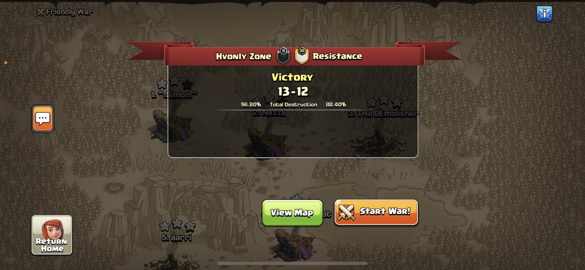 Hvonly Zone (@hvonlyzone) on Twitter photo #HZGODWIN in <a href="/NorthernArena/">Northern Arena</a>
vs <a href="/ResistanceClash/">Resistance</a> 🤓
gg bros
Triples by:
<a href="/ClashDemo/">DEmanager9</a>
@ nezza
@SimonHz_Coc
#OutOfTheBinHZ #HZGODWIN in <a href="/NorthernArena/">Northern Arena</a>
vs <a href="/ResistanceClash/">Resistance</a> 🤓
gg bros
Triples by:
<a href="/ClashDemo/">DEmanager9</a>
@ nezza
@SimonHz_Coc
#OutOfTheBinHZ