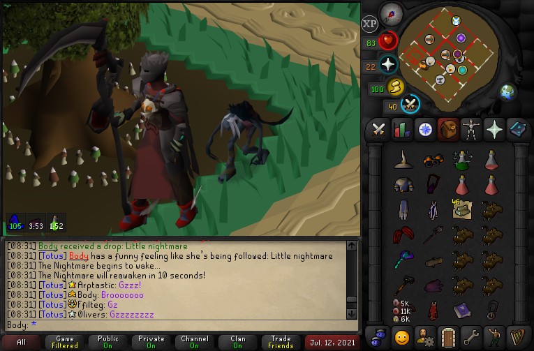 flows's tweet image. little nightmare from phosani