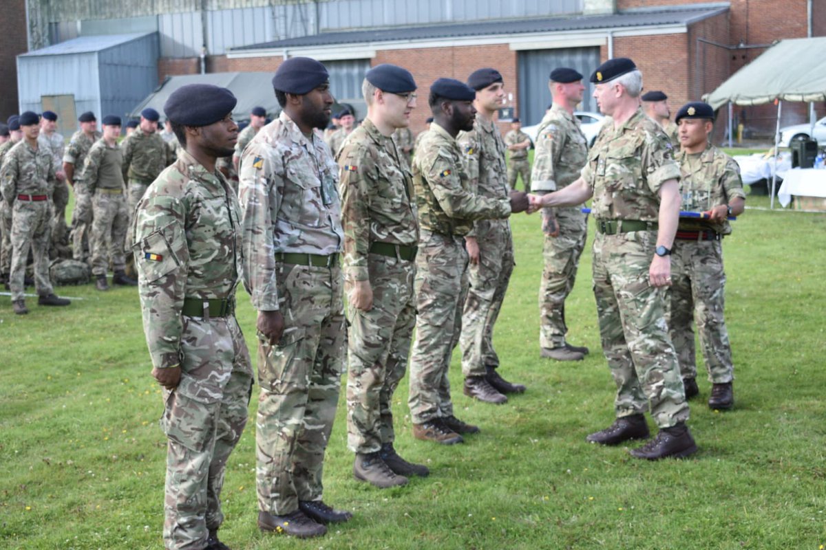 4Sqn_RLC's tweet photo. Today teams from across the Brigade took part in a Military Skills Competition hosted by 4 Sqn 4 Reg RLC. 3 Bat REME walked away victorious with 10 QOGLR a close second.

Thank you 2Lt Shepherd and Sgt Nishan Gurung and their team, for all their hard work. https://t.co/bdEX4DwR3v