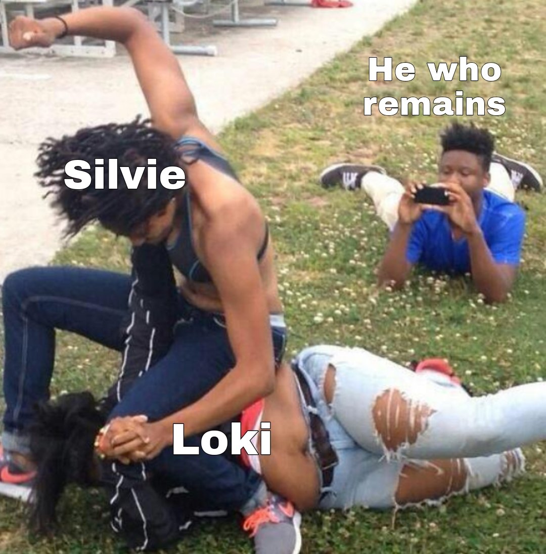 just_andoni's tweet photo. #Loki final episode in a nutshell https://t.co/C4nL3jF7RW