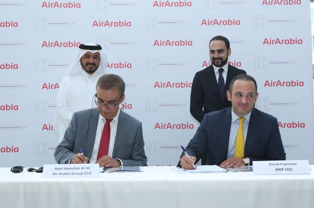 New #Armenian national airline is established by agreement between #ANIF and @airarabiagroup - an investment with strategic importance.