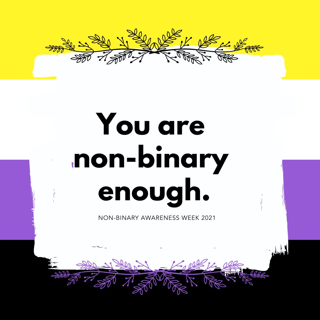 The519's tweet image. July 14 - International Non-Binary Awareness Day - is an opportunity to celebrate the existence and contributions of non-binary folks in our lives, and to advocate for issues faced by non-binary communities.
#NonBinary #NonBinaryVisibility #InternationalNonBinaryDay #NonBinaryDay