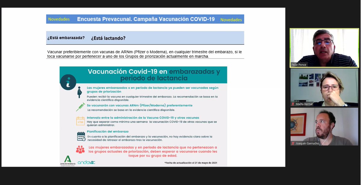 Andavac_'s tweet photo. 👩‍💻#AndavacForma también en verano👉Seguimos con los seminarios de #VacunaciónCOVID19 dirigidos a enfermeras implicadas en la campaña de inmunización contra el COVID-19 en Andalucía.

➡️Hoy llegamos a la XXV edición con cerca de 450 asistentes. 

¡Gracias por vuestra implicación! https://t.co/usjemBBLhn