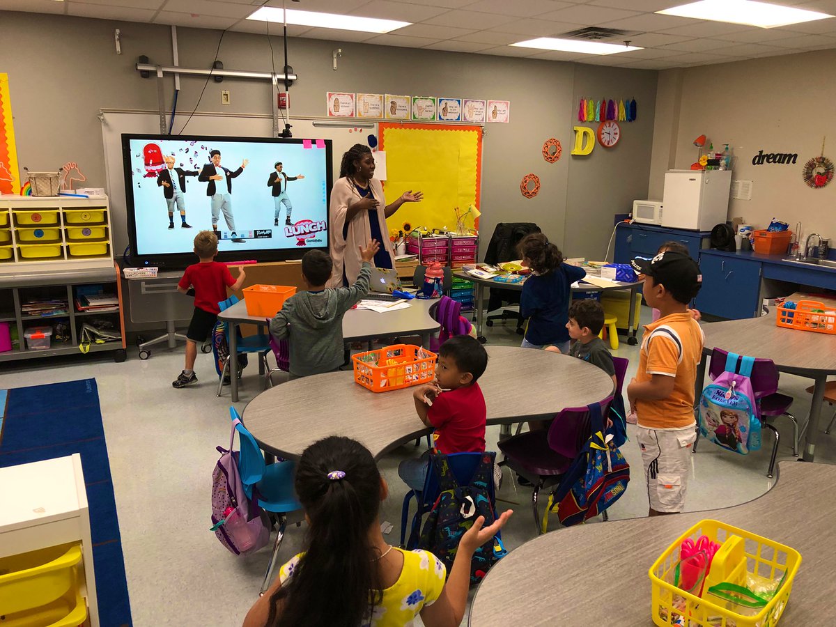 That first time you get to meet your PreK peeps in person…No Webex 🖥 No 😷 They even got to jam to the lunch song on <a href="/GoNoodle/">GoNoodle - find us on BSKY!</a> with our tiny Dream Campers!! #DreamCamp21 <a href="/DRDickerson2/">D’Unor Dickerson M.Ed</a> <a href="/OCTSchafer/">Rhonda Schafer</a> <a href="/OCTStricherz/">Sara Stricherz</a> <a href="/EarlyGcisd/">GCISD EARLY CHILDHOOD</a>