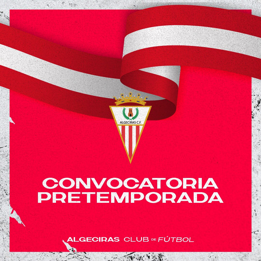 ¿Qué os creíais que empezando la pretemporada mañana no íbamos a anunciaros nada?🙅🏻‍♂️

Que menos que enseñaros los nombres que comenzarán mañana la pretemporada en La Menacha.🏃‍♂️🔥

Aquí tenéis la lista completa.👉 algecirascf.eu/convocatoria-i…