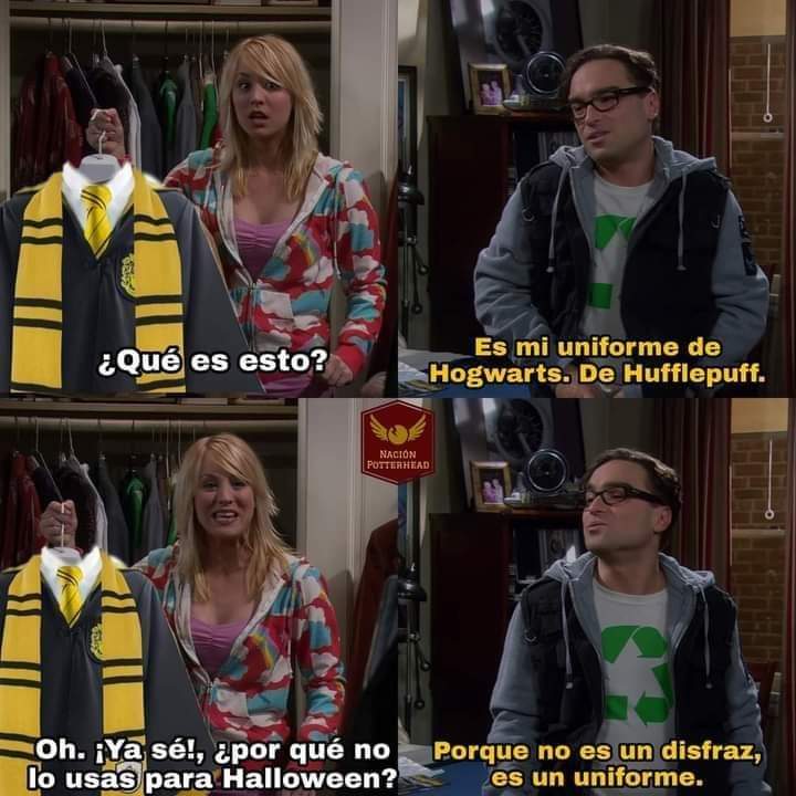 SrRonWeasley's tweet photo. Sé como Leonard https://t.co/JKZU1mxXRh