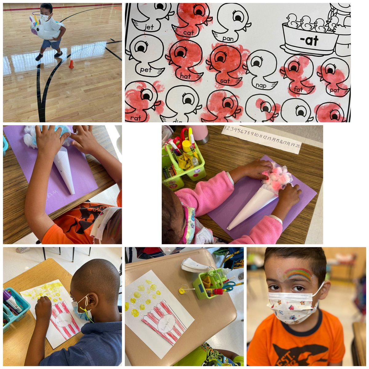 Having a sweet time at ESY!
Carnival theme week!@kbunchfranklin1