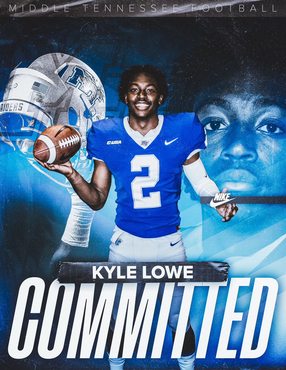 Committed…blessed! #BlueRaiders