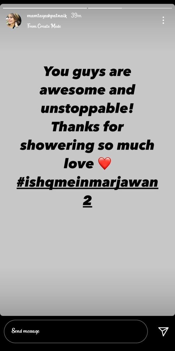 She is What she is😎🤚😝🚶‍♀️🏃‍♀️
#IshqMeinMarjawan2