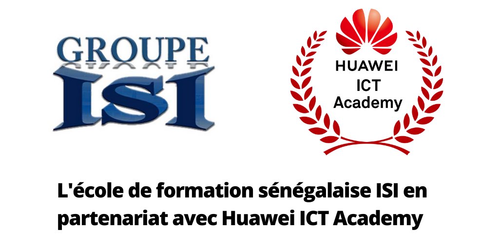 PExpresse's tweet photo. Une école sénégalaise va inaugurer son lab Huawei ICT Academy le 15 juillet
Le Groupe ISI est l’une des sept universités sénégalaises choisie par Huawei dans le cadre de son programme ICT Academy.
#ISIGROUP #Huawei #huaweiitcacademy #senegal https://t.co/pwtJK7lLDE