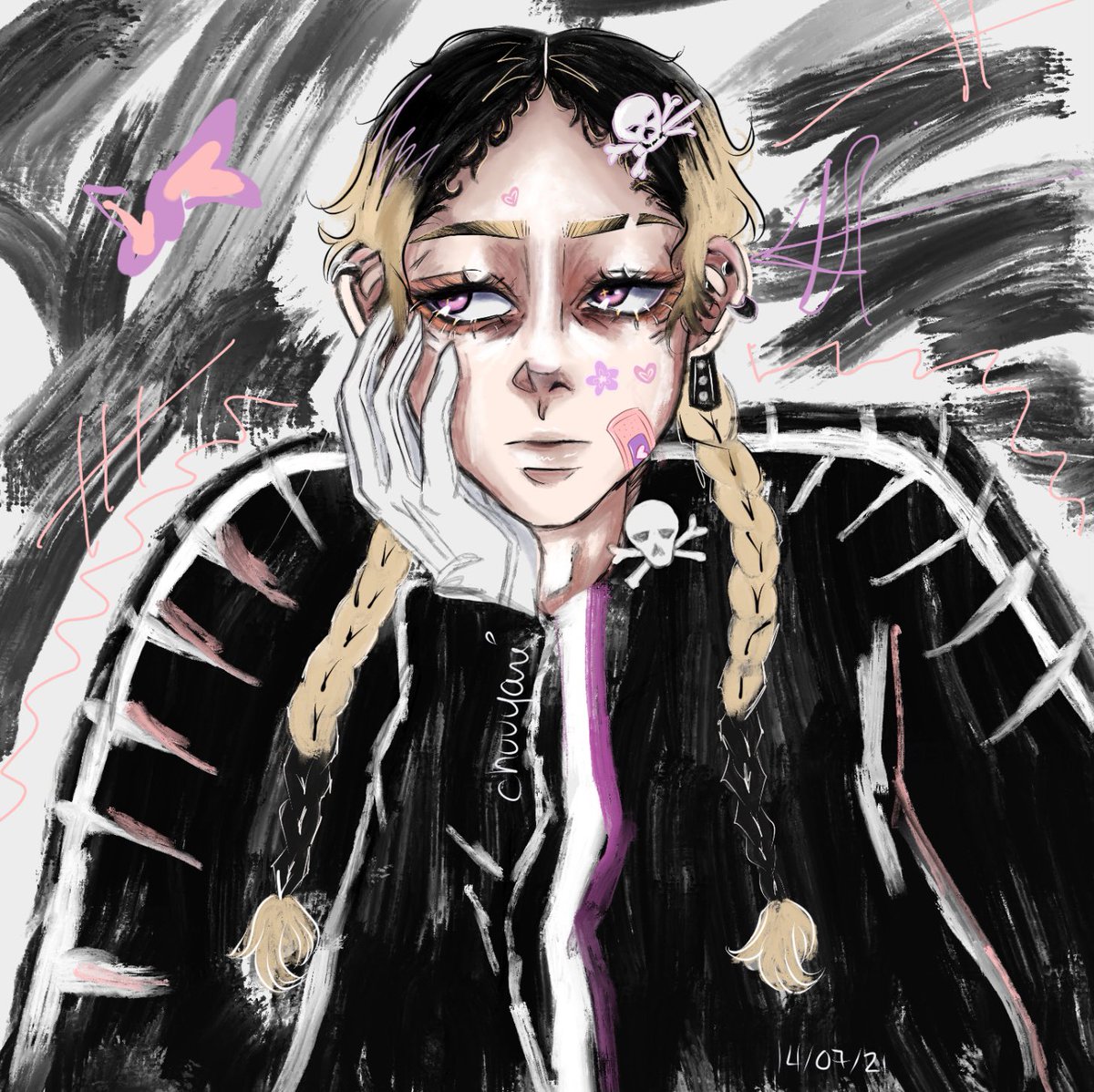 albedosbraid's tweet photo. Ran Haitani in my style ✨ What do you guys think? 💕 #tokyo #TokyoRevengersfanart #tokyorev #ranhaitani #mikey #draken #anime #digital #fanart #fyp #ArtistOnTwitter #art #tokyorevenger #sanomanjiro #baji #bajifuyu https://t.co/QxGuKrUerD