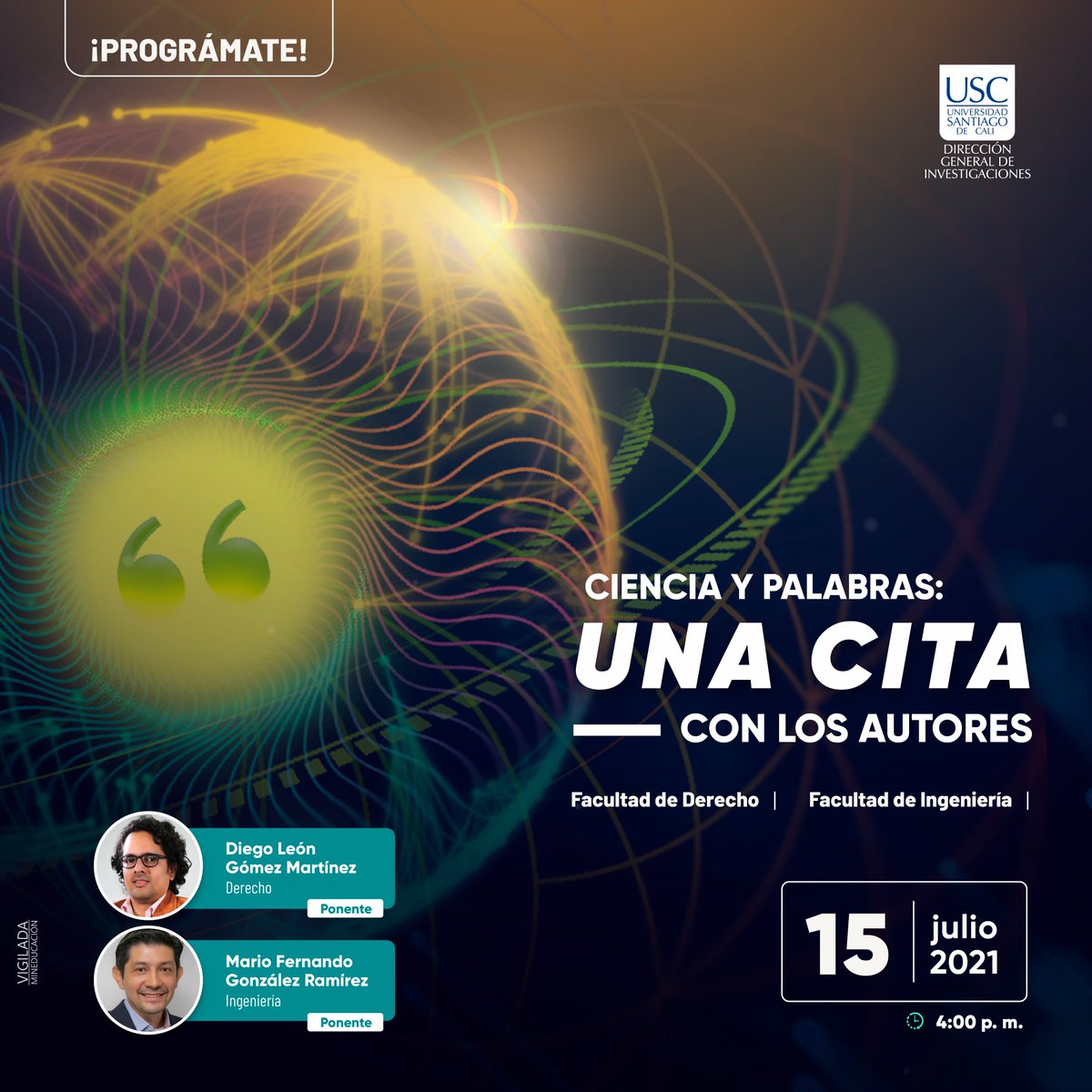 Editorial_USC's tweet photo. #PROGRÁMATE 🗣️Acompáñanos el día de mañana a una nueva CITA con los autores. Conoce la importancia de citar correctamente para que tus proyectos tengan un mayor alcance en investigación. 
Link https://t.co/QYBHOYh7Eh 
#CitaconlosAutores #CienciayPalabra #Innovacion #EditorialUSC https://t.co/Cdl7luEWol