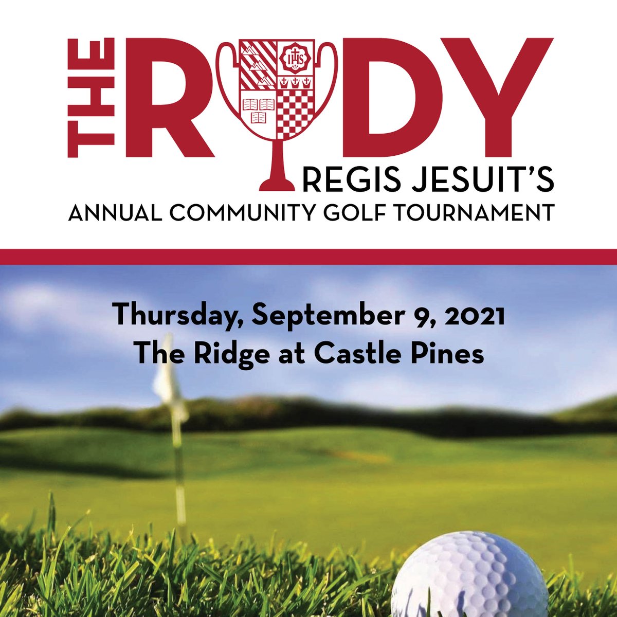RegisJesuitHS's tweet image. Join us for a fun day on the links, building community and supporting students at Regis Jesuit! Registration for the 20th annual Rudy Cup Golf Tournament is NOW OPEN: regisjesuit.com/therudycup #SupportRJ