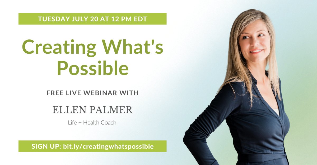 What's really blocking you from creating the life you want? Join me next week to find out: bit.ly/creatingwhatsp…