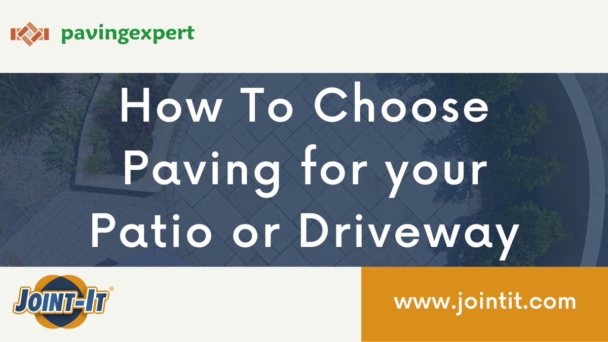 Joint-It (@jointitofficial) on Twitter photo This week <a href="/pavingexpert/">Tony McCormack</a> ,Tony McCormack, writes about how to choose paving. From cost factors to trends, it's all covered! Read here:
jointit.com/blog/how-to-ch… This week <a href="/pavingexpert/">Tony McCormack</a> ,Tony McCormack, writes about how to choose paving. From cost factors to trends, it's all covered! Read here:
jointit.com/blog/how-to-ch…