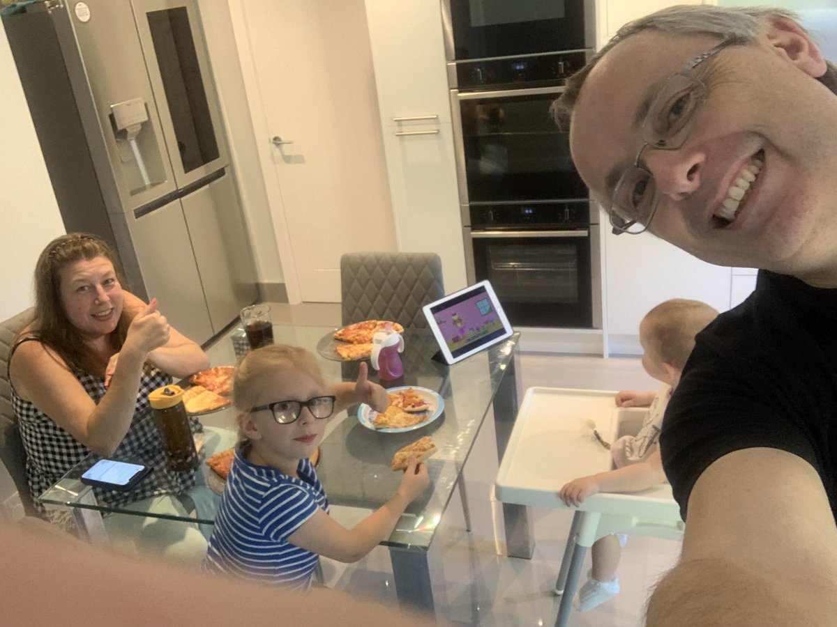 NeuralMimicry's tweet photo. #ahughackathon #pizza Thanks for the pizza! https://t.co/62hyfpTcoJ