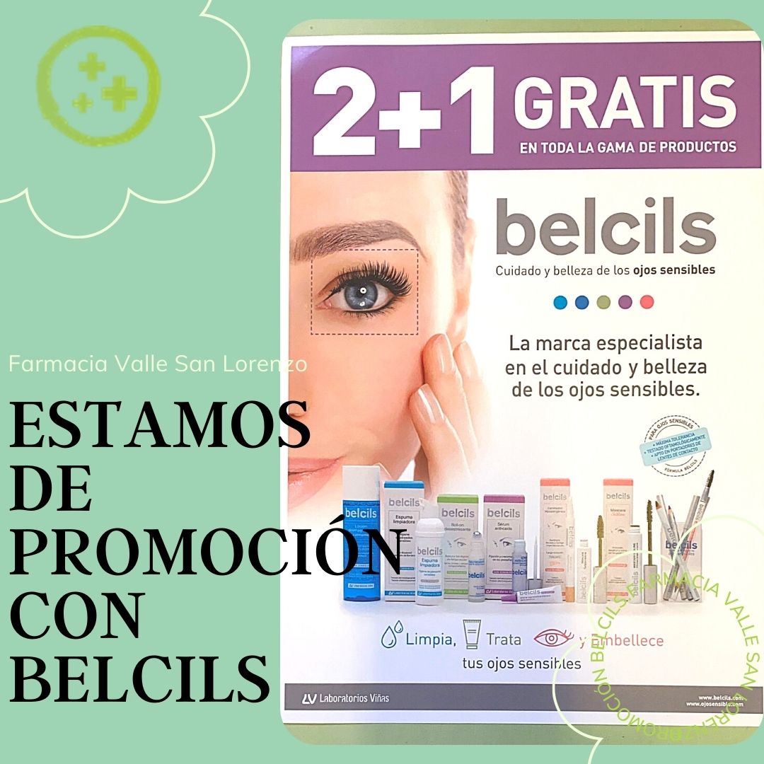 FarmaVSLorenzo's tweet photo. ¿Conoces la gama de productos de belcils? 

Es la marca especializada en el cuidado y belleza de los ojos sensibles. 

En Farmacia Valle San Lorenzo tenemos promoción 2+1 GRATIS.

La promoción será validad durante 2 semanas y empezamos el 12 de julio. 

#farmacia https://t.co/fWvnViq6Sr
