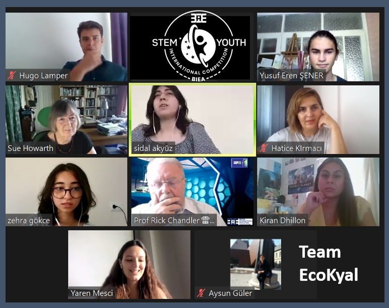 BIEAeducation's tweet photo. Team EcoKyal from Anatolian High School, Turkey completed nearly 30 experiments to develop their prototype! Just like real scientists do, well done! Big thanks to Judge Rick Chandler, Judge Sue Howarth and Judge Kiran Dhillon.
#stem #international #STEM #BIEA https://t.co/pKC86cp290