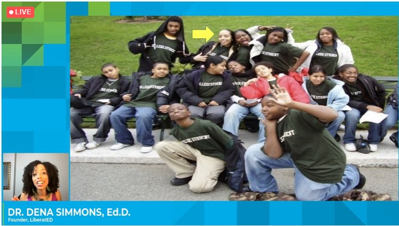 Wow! <a href="/DenaSimmons/">Dena Simmons</a> is speaking truth to power at the <a href="/NASSP/">National Assoc. of Secondary School Principals</a> conference. “Young people should not have to edit who they are to be successful”and “Good Intentions do not always equal good outcomes”-Dena Simmons. We have to do better. #NPC21 #Equity #culturallyresponsivepractices