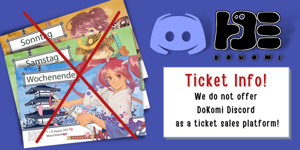 DoKomi on Twitter "servicetweet since we are currently getting a lot of ticket requests on our