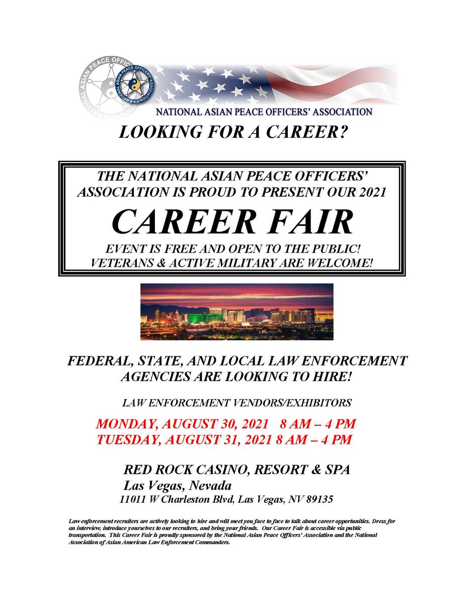 National Asian Peace Officers Association tweet media