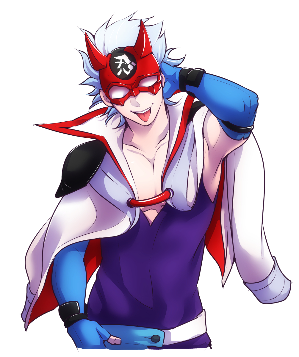 新規絵を描く時間がないので、サスケ君に仮面を付けました。
(少しおかしいのはご愛嬌で・笑💦) 