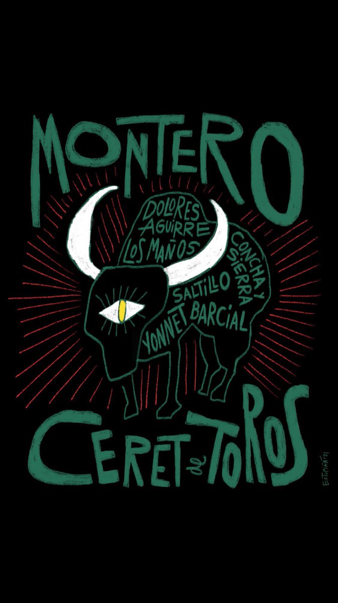 HTaurina's tweet photo. 🏟 Cartel oficial de la encerrona de @Monterotorero para Céret ante el compromiso de matar seis novillos en solitario de diferentes ganaderías. 

👉🏻 Domingo, 18 de julio a las 11h.

Montero sólo ante la historia. 🤞🏻

➕Una obra del artista Iván Estupiñá, al que damos las gracias. https://t.co/lZUsF7FsAj