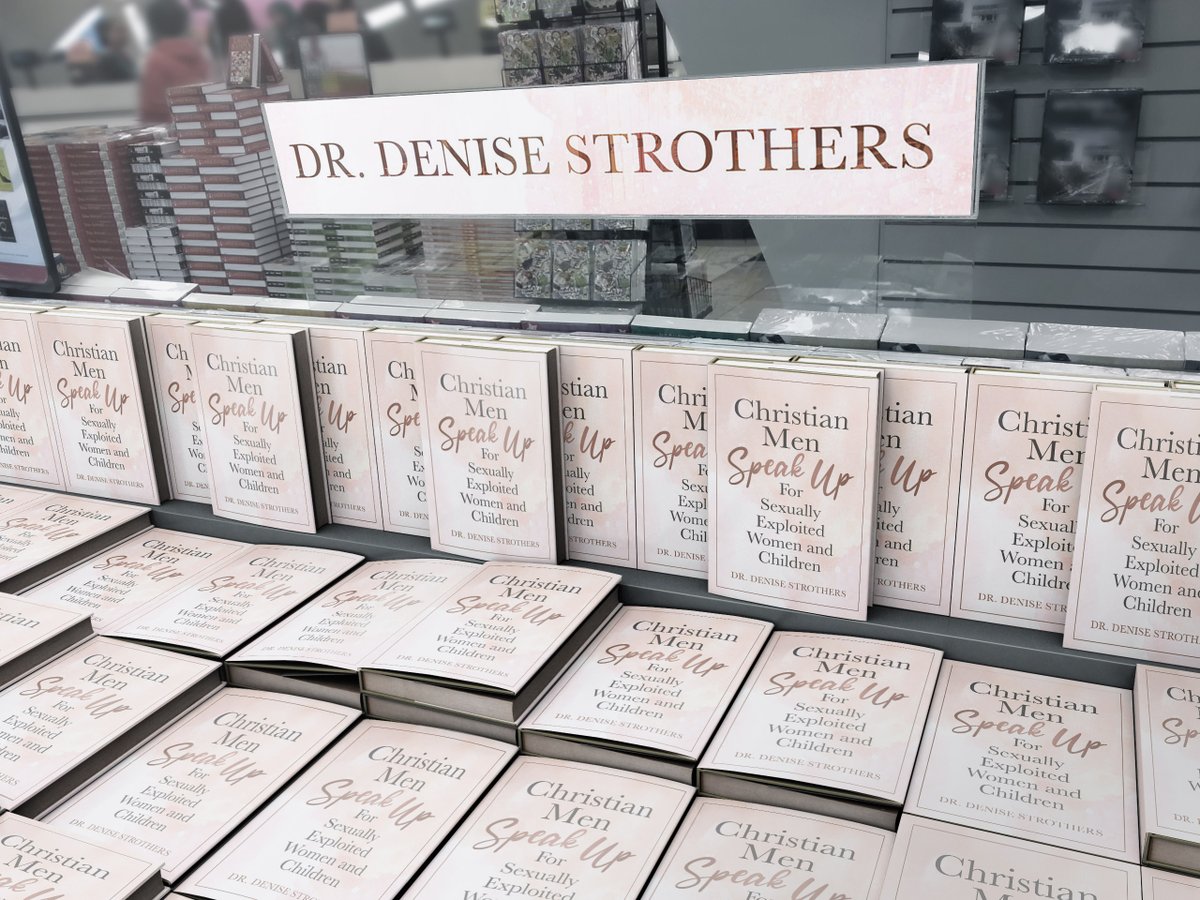 ddstrothers's tweet photo. Bring awareness and training on the atrocities of sex trafficking to your communities today.  Available on Amazon in paperback ebook, and audio.  Christian Men Speak Up for Sexually Exploited Women and Children! https://t.co/J782l3jPYC