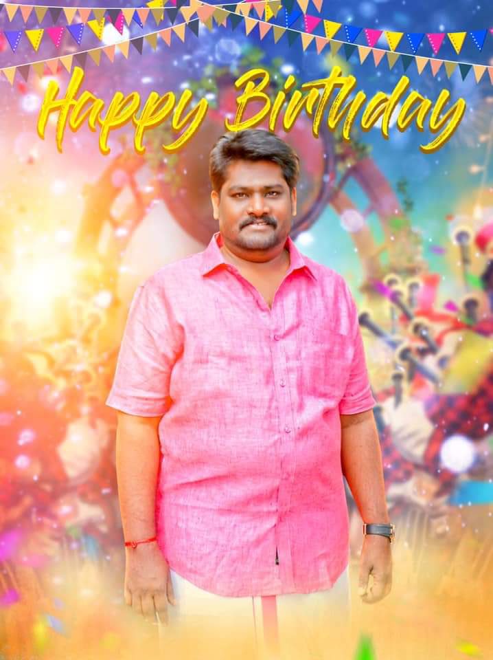 BlueWhaleEnt's tweet photo. Happy birthday to you Sir @DirSRP_Official https://t.co/XMi5Sg4uUY