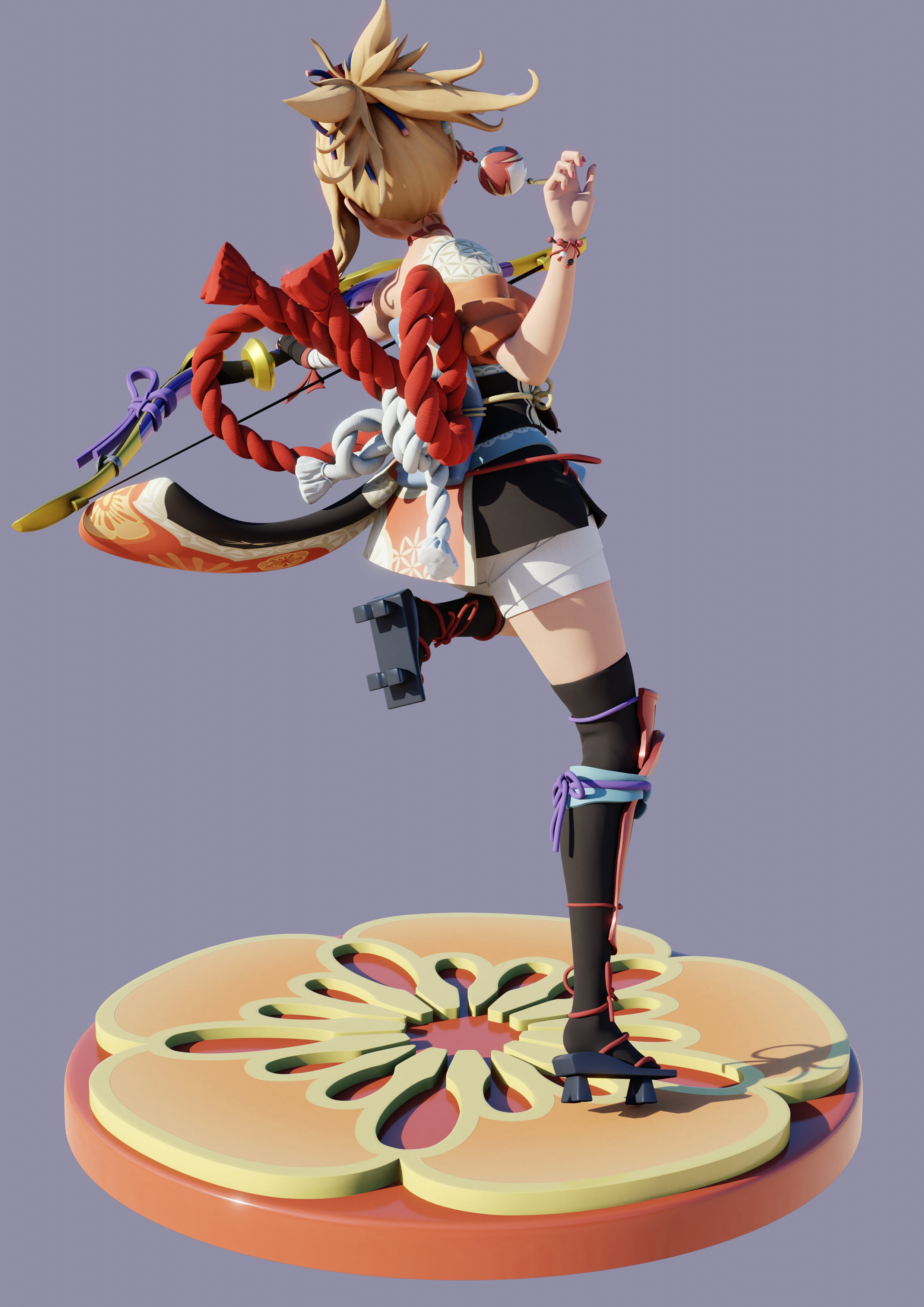 Amazon.co.jp: miHoYo 原神 宵宮 Q版 PVC&ABS製 塗装済み完成品