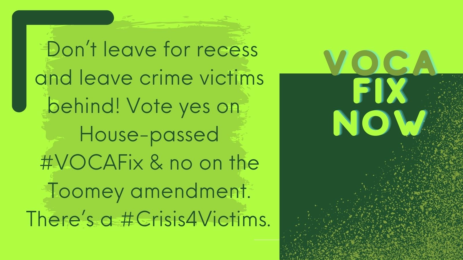 WCSAP on Twitter "Due to dramatic cuts in Victims of Crime Act (VOCA