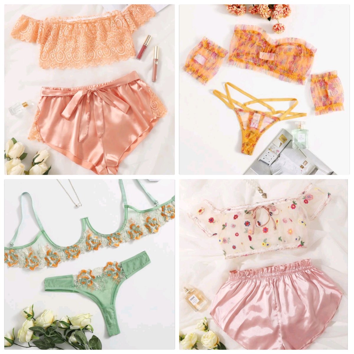 Just a Few of My new Lil outfits I have On the Way ♡♡ 

Which one Do you Like best ??
1. Top Left
2. Top Right
3. Bottom Left
4. Bottom Right

COMMENT BELOW
