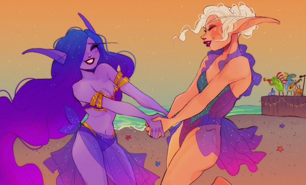 giselledoodles's tweet photo. #STVBB21 week 4: dancing #warcraft https://t.co/rXh03QsyD3