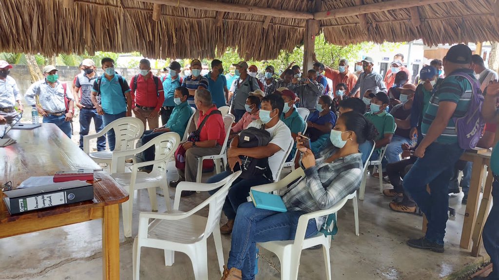 Con el objetivo de  brindar atención a comunidades de #Livingston, #Izabal por temas de conflictividad, la #CPD se reunió con autoridades de <a href="/GobernacionI/">gobernacion departamental Izabal</a>, alcalde municipal, <a href="/fundaecoguate/">FUNDAECO</a>, asesor y representantes del Comite de Union Campesina <a href="/CUCGuatemala/">Comité de Unidad Campesina -CUC-</a>.