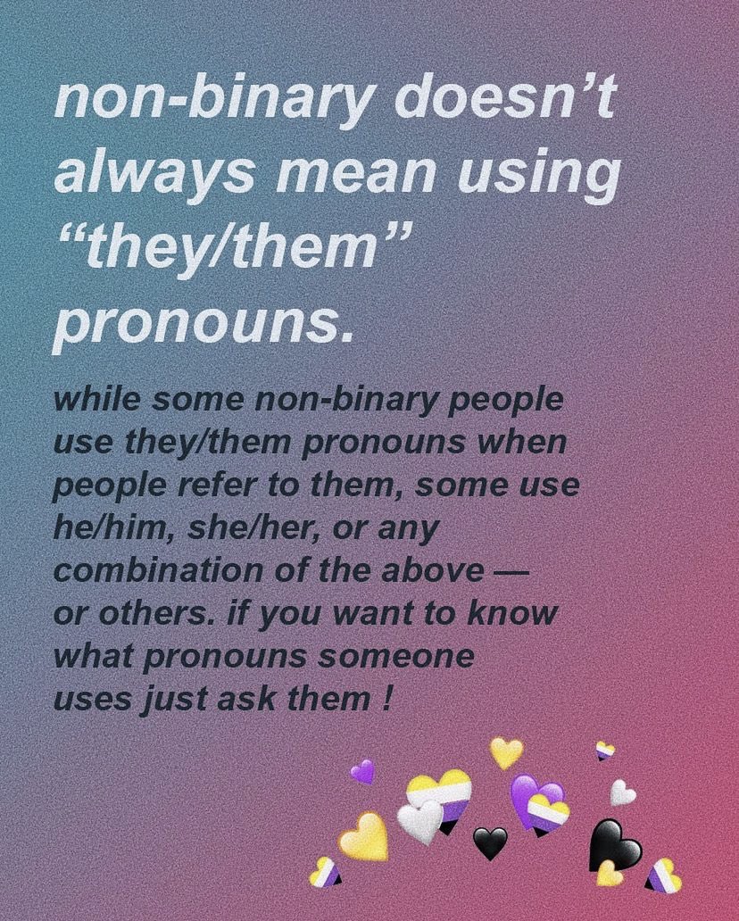 GirlsIncPNW's tweet image. Happy International Non-Binary People’s Day! Not sure what #nonbinary means? Check out these graphics from @mattxiv 💛🤍💜🖤 #nonbinarypeoplesday