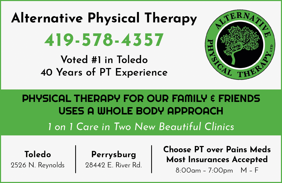 Alternative Physical Therapy Ltd. has over 40 years of PT experience and uses a Whole Body Approach. Click the link below to learn more:
chambervu.com/maumee21/#p=17