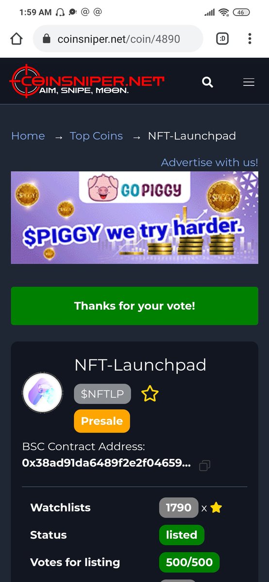 CryptoMooned's tweet photo. @NFT_Launchpad Great project! Excited for this!

@ElmerGasgonia
@RedYana0624
@cryptobiteee 
@gwwwyyynnn 
@ElumbraAlex 
@RefuelaOrlando 
@LlamesChitita 
@Jennifergaban1 
@AroncilloGerald 
@JhaydhySM 
@IsederioC 

tg: @Enzozac11 

0xb446fF75dB87Aa359E3d96cBC93A6e64FdfF9e16 https://t.co/WHLa2A36MN