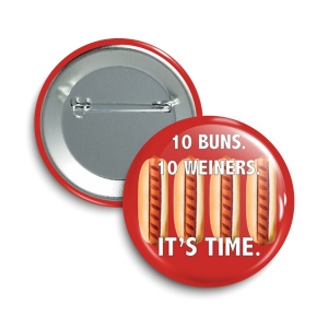LuvMyButtons's tweet image. ♥️Let's Pin One On for the Charity Feeding America at: custombuttons.com/lets-pin-one-o… 

Show Your Support With This Collector Button Pin while Raising Awareness for #HeinzHotDogPact #PinOneOn