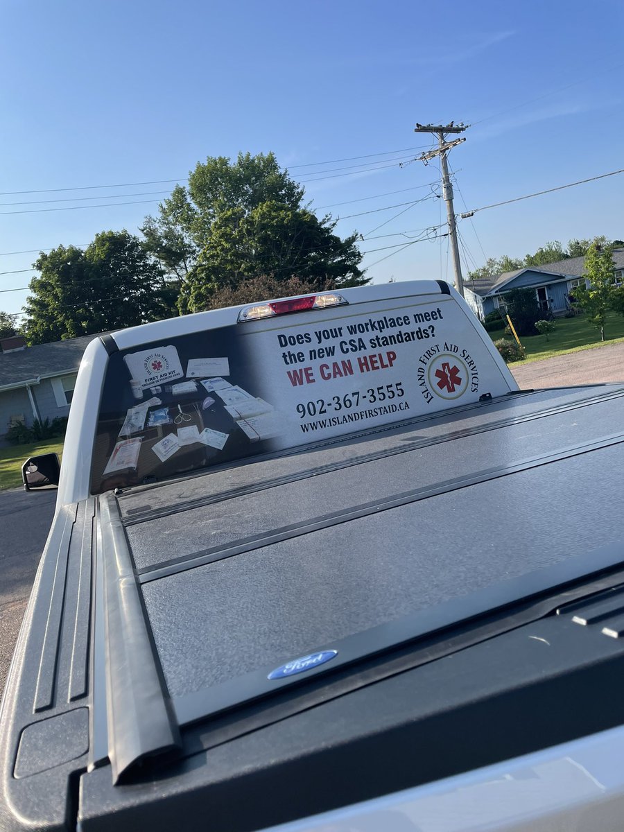islandfirstaid's tweet photo. New rules = New decals! https://t.co/3G6Jc6nhxW
