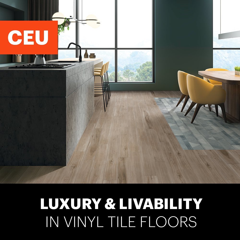 Need CEU credit?  Our CEU, Luxury and Livability in Vinyl Tile Floors, is available in article. Read it now, take a short quiz, and receive one IDCEC or AIA credit: bddy.me/3B4tVh5
#luxuryflooring #interiordesign #CEU #continuingeducation #hospitalitydesign #retaildesign